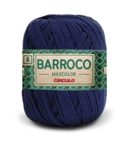 Barbante Barroco Maxcolor Fio 6 - Azul Anil Profundo