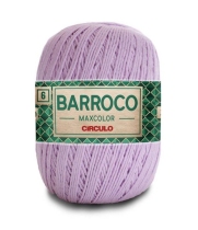 Barbante Barroco Maxcolor Fio 6 - Lilas Candy