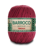 Barbante Barroco Maxcolor Fio 6 - Marsala