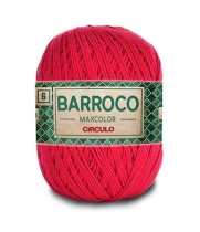 Barbante Barroco Maxcolor Fio 6 - Vermelho Paixão