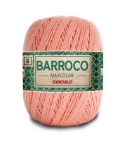 Barbante Barroco Maxcolor Fio 6 - Pessego