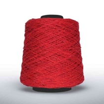 Barbante Barbantextil Brilho Ouro Fio 6 - Vermelho