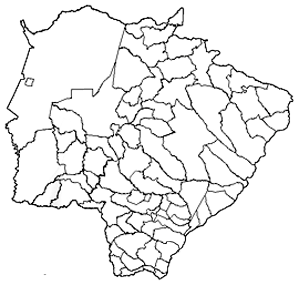 Mapa Mato Grosso do Sul