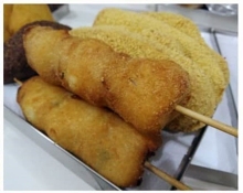 Espetinho de Carne (Empanado)