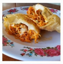 Pastel de Frango c/ Queijo e Catupiry