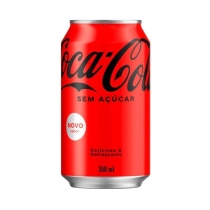 Refrigerante Coca Lata 350ml (Zero)
